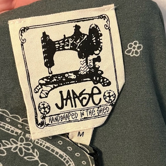 Jaase • NWT Constance Green Paisley Wrap Top - Picture 4 of 6